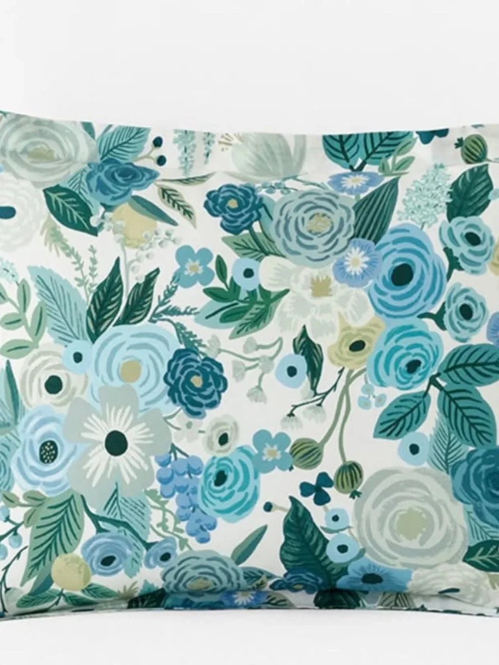 Rifle Paper Co. Garden Party Blue Queen Duvet + 2 Shams